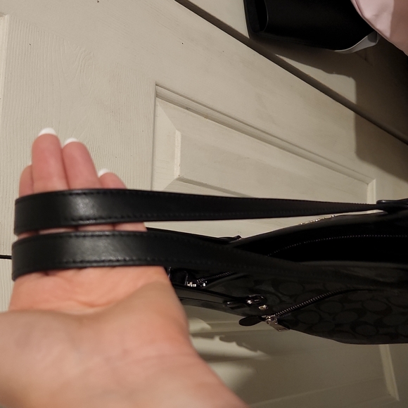 Black Coach Tote Bag - Picture 5 of 6